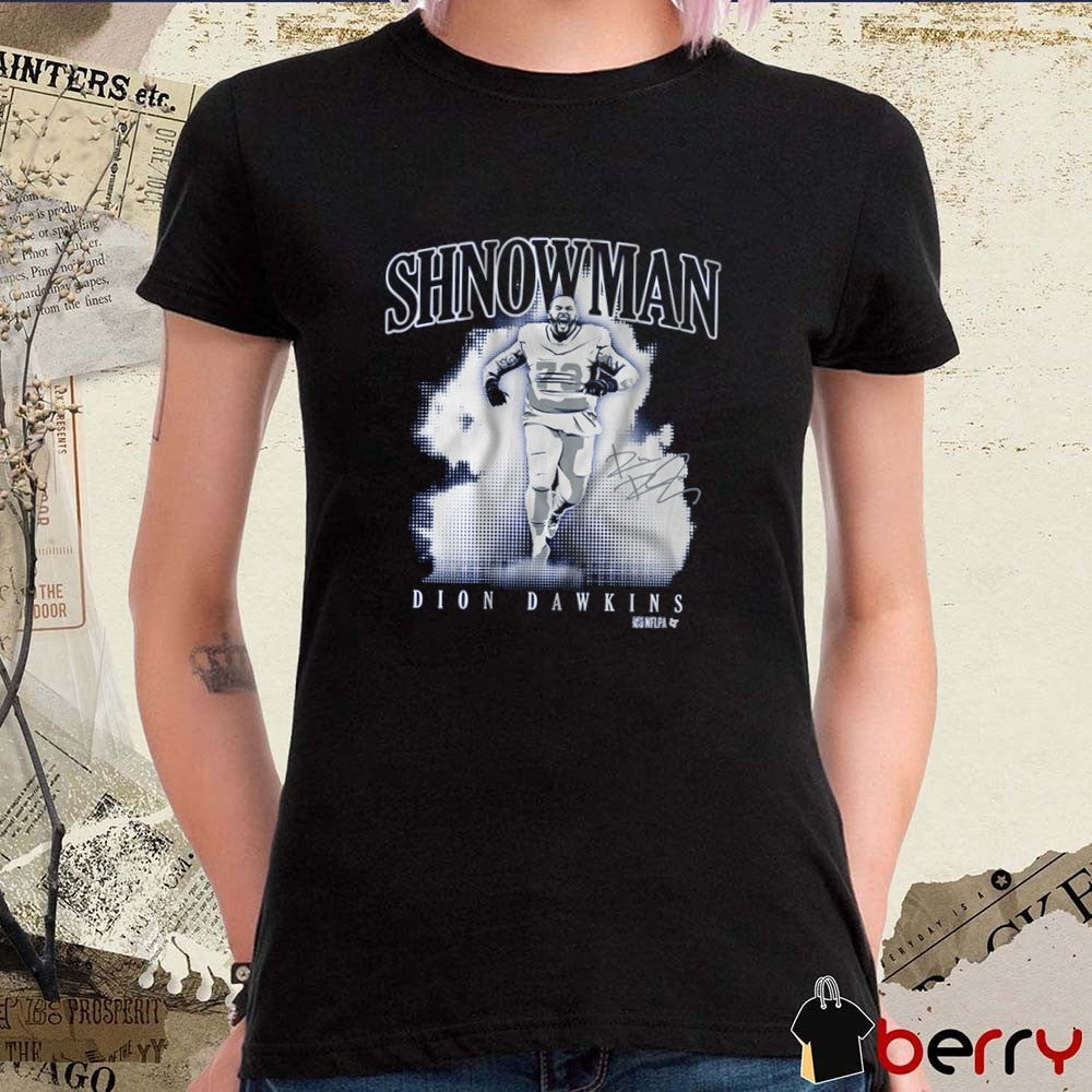 Dion Dawkins The Shnowman Buffalo Bills NFL Football Signature t-shirt