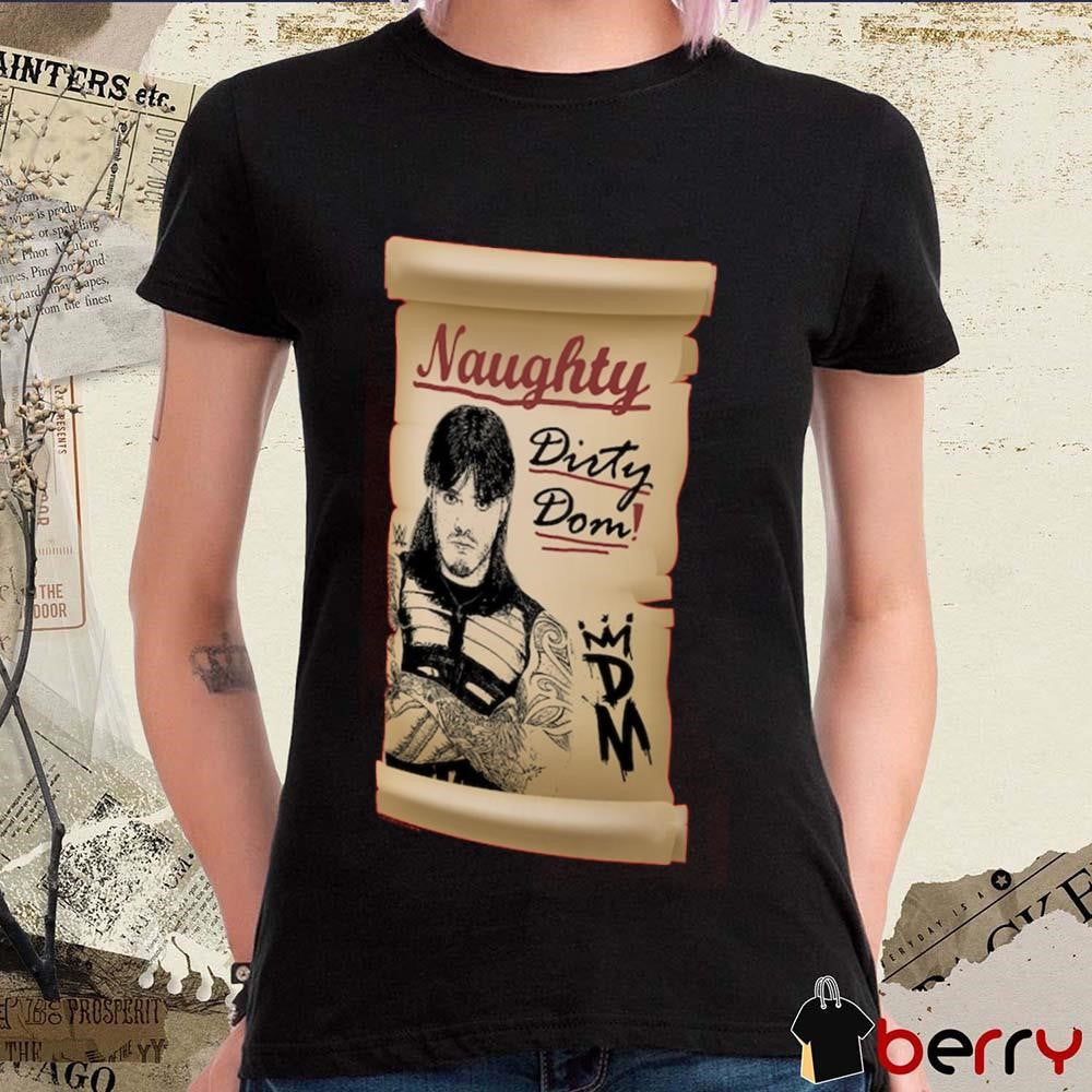 Dominik Mysterio Ripple Junction Naughty List Dirty Dom WWE t-shirt