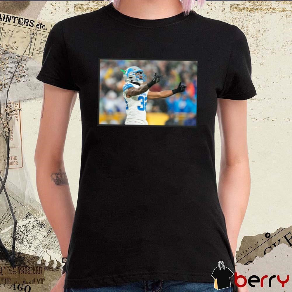 Double Birds By Brian Branch Detroit Lions NFL t-shirt