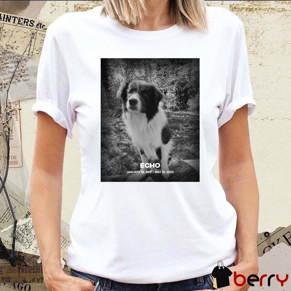 Echo January 18 2017 – May 18 2026 Complex Poster t-shirt