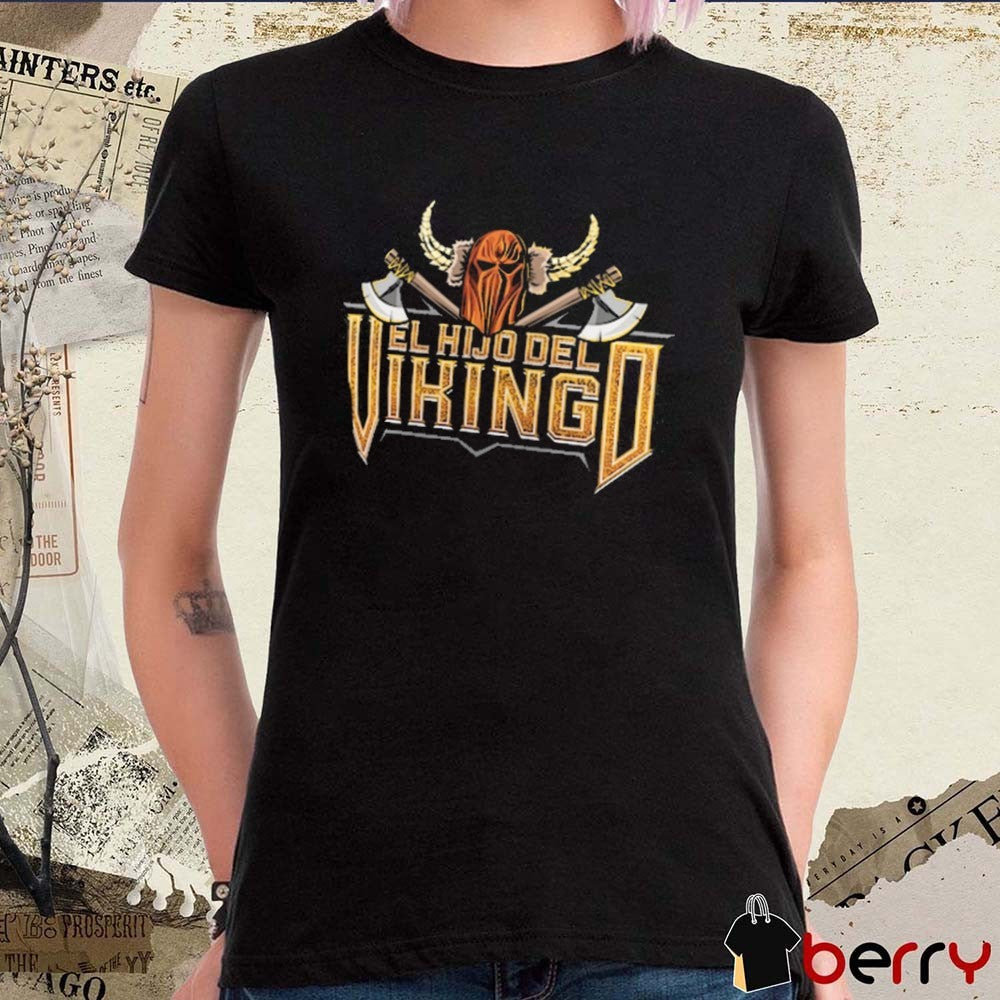El Hijo del Vikingo Lucha Libre AAA Worldwide Superstar Logo WWE 2025 t-shirt