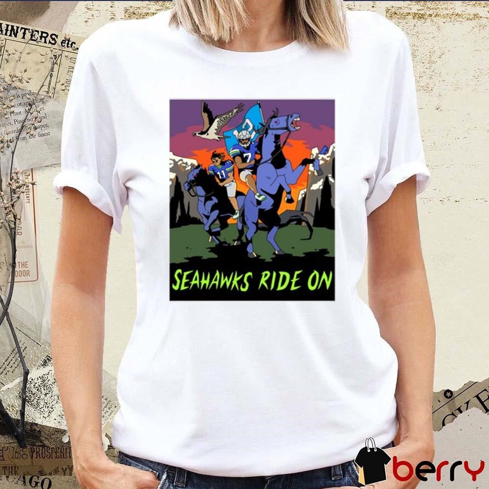 Geno And Jsn Seattle Seahawks Ride On t-shirt