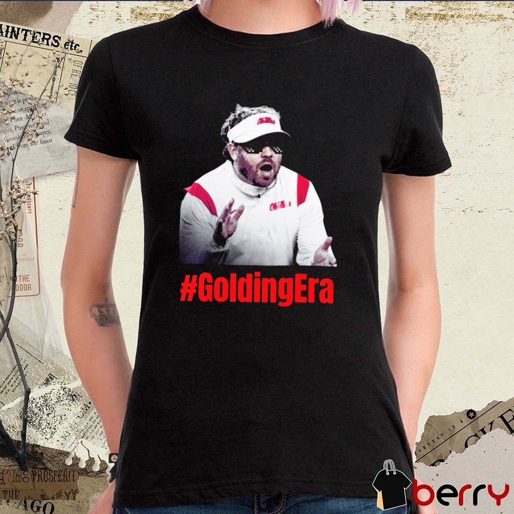 GoldingEra Pete Golding Ole Miss Rebels t-shirt