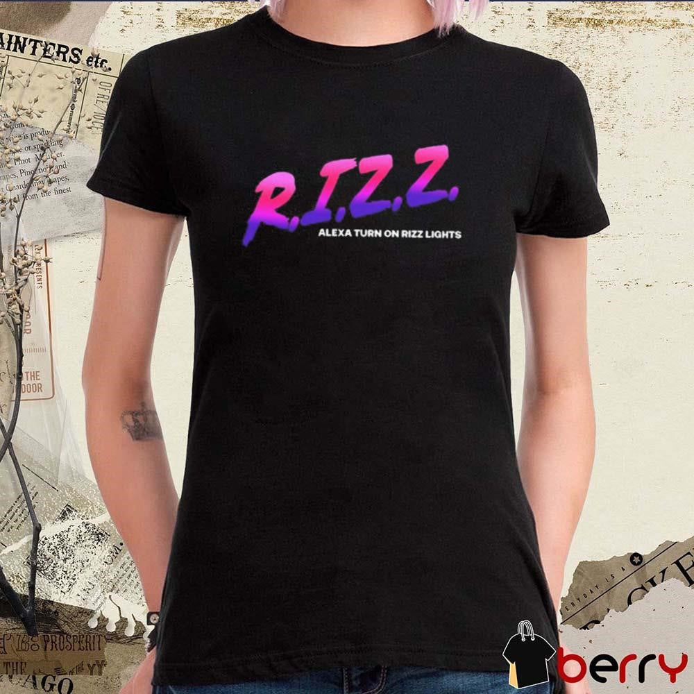 Goose Wayne Rizz Alexa Turn On Rizz Lights t-shirt