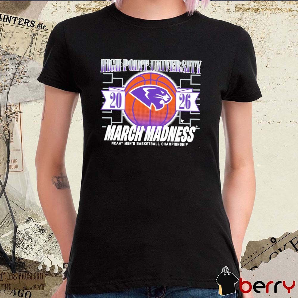 High Point Panthers MBB 2026 NCAA Men’s Basketball Championship March Madness t-shirt