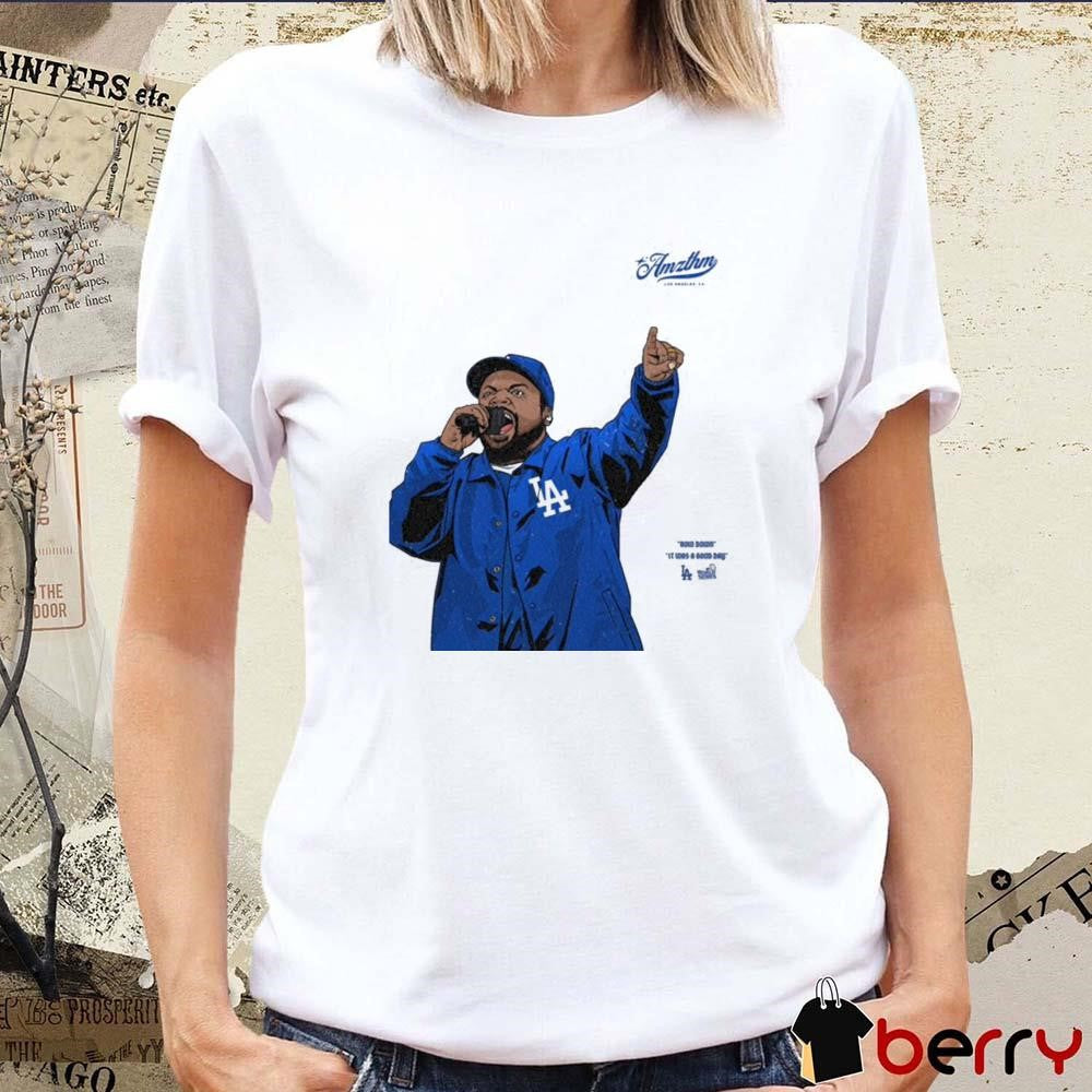 Ice Cube Rapper Bow Down It Was A Good Day Los Angeles Dodgers Mlb World Series 2024 t-shirt