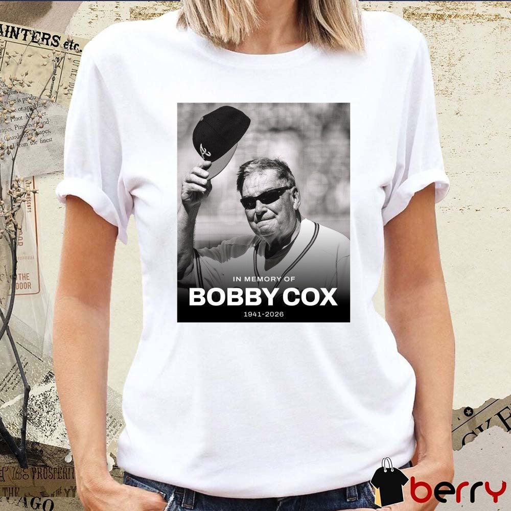 In Memory Of Bobby Cox 1941 – 2026 Atlanta Falcons Poster t-shirt