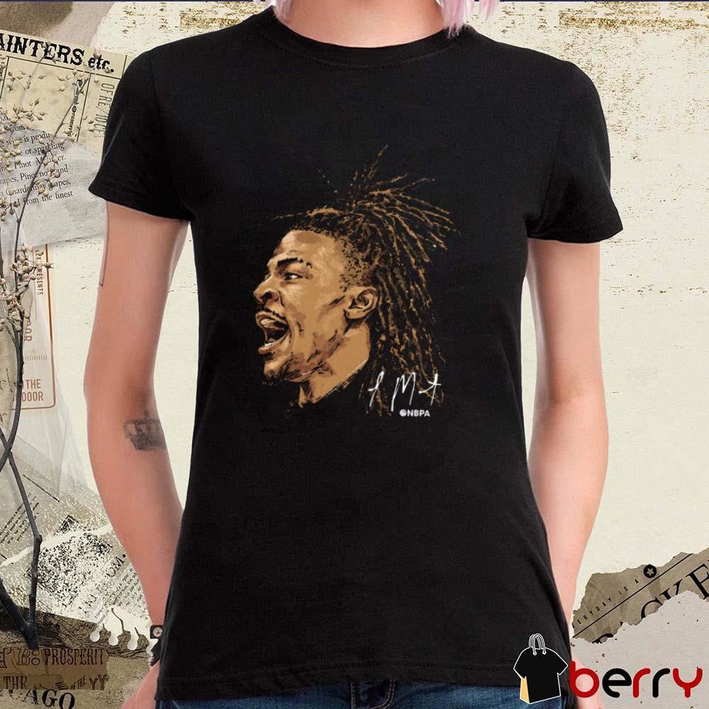 Ja Morant Memphis Grizzlies Scream Signature t-shirt