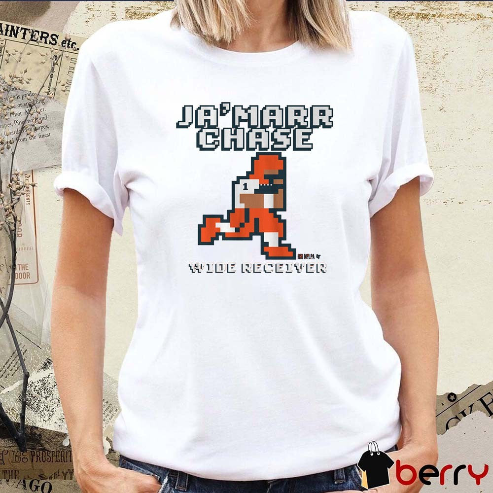 Ja’Marr Chase Retro Baller Wide Receiver Cincinnati Bengals NFL t-shirt