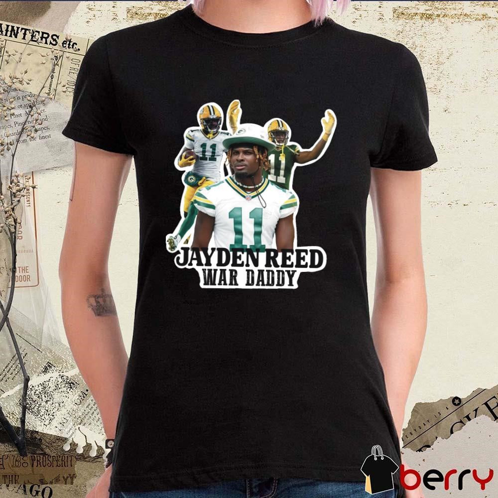 Jayden Reed – War Daddy Green Bay Packers NFL t-shirt