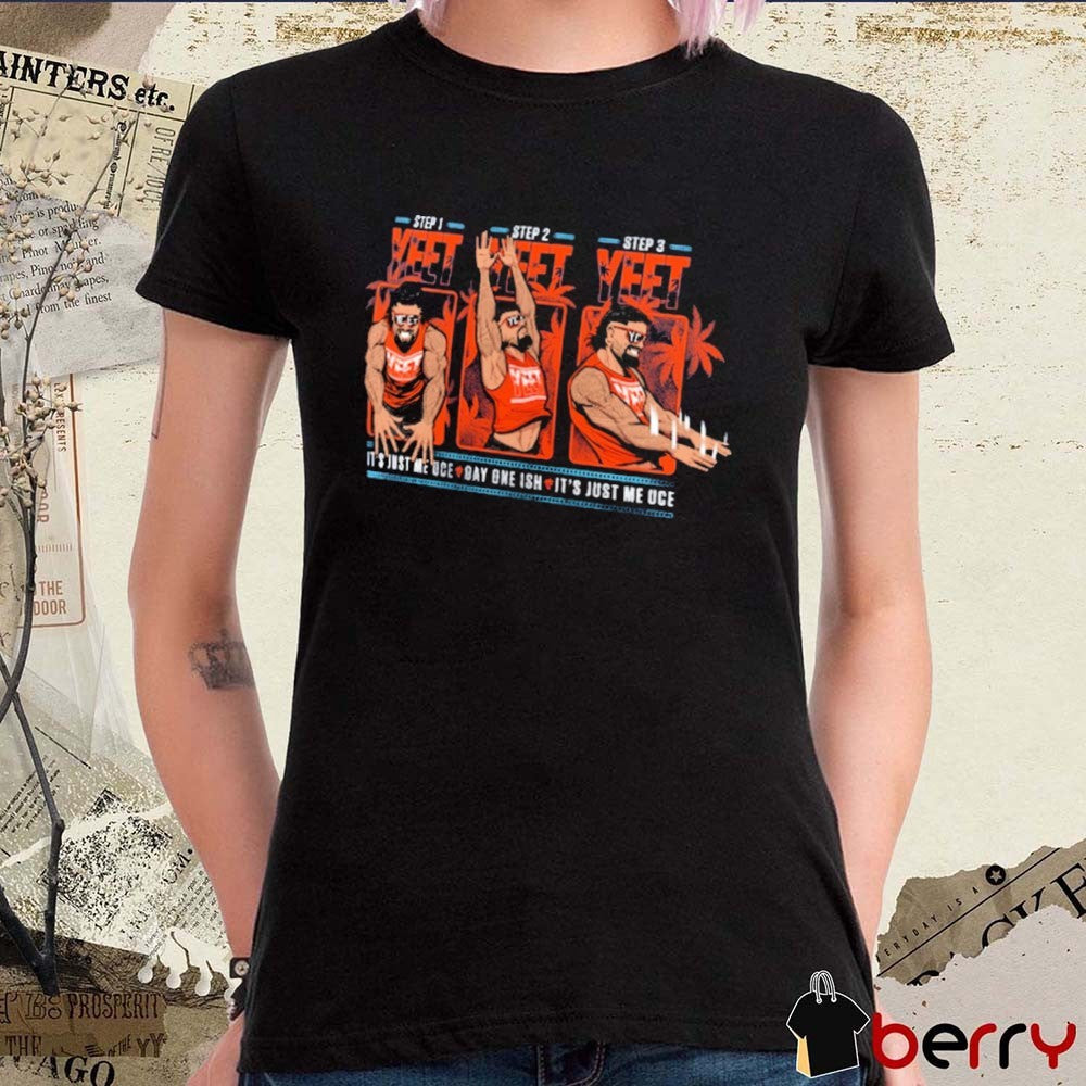 Jey Uso Yeet Steps 1 2 3 It’s Just Me UGE Day One ISH WWE 2025 t-shirt