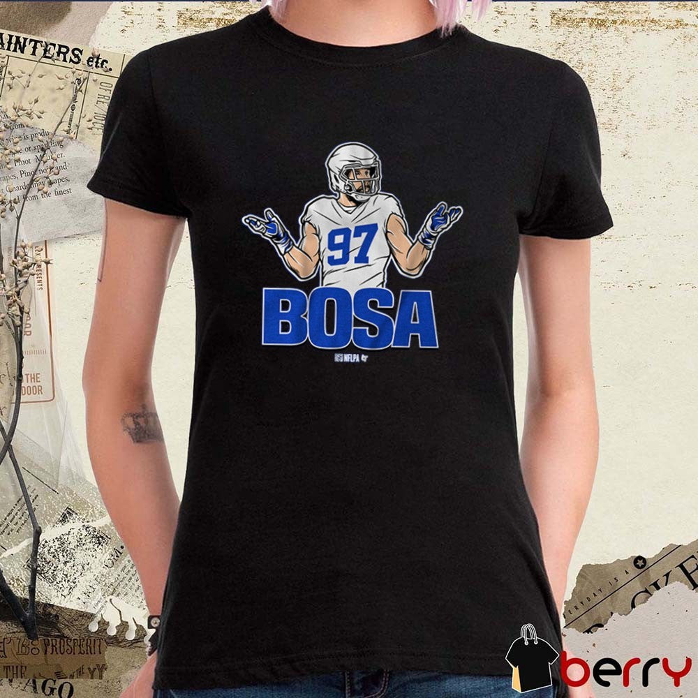 Joey Bosa Buffalo Shrug Number 97 Buffalo Bills NFL Football Painting t-shirt