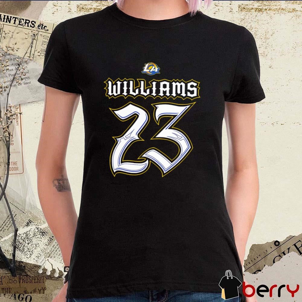 Kyren Williams Los Angeles Rams Vamos Rams Player Series NFL 2024 t-shirt
