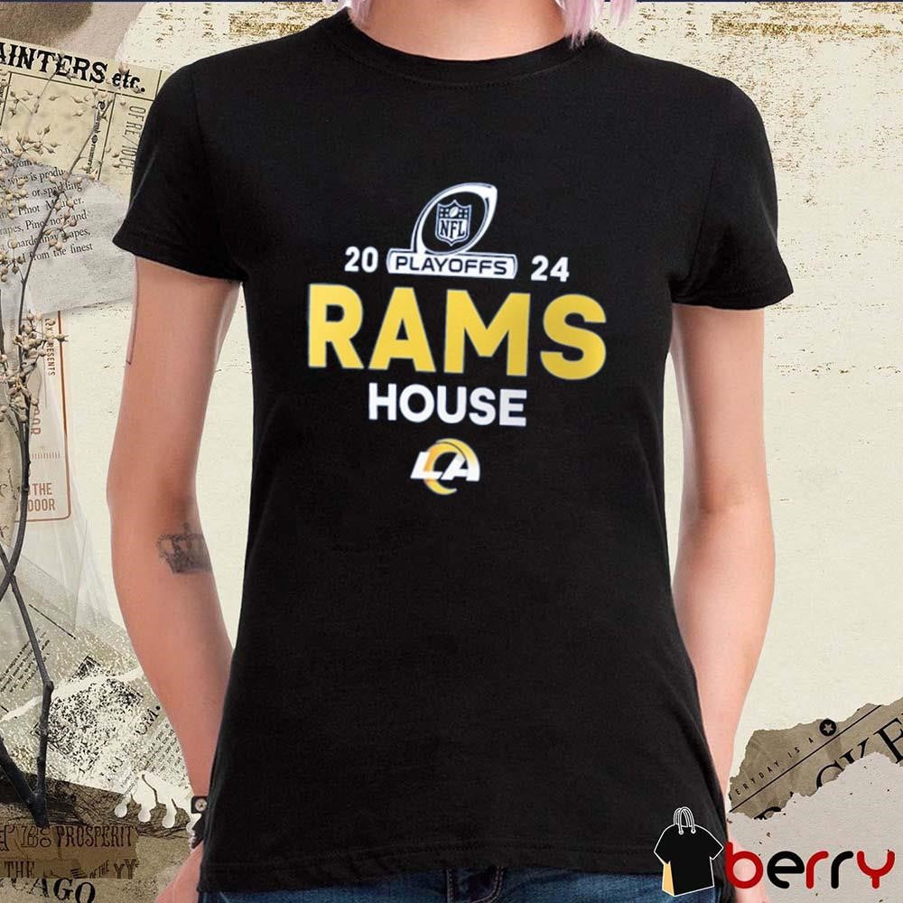 Los Angeles Rams 2024 NFL Playoffs Rams House t-shirt