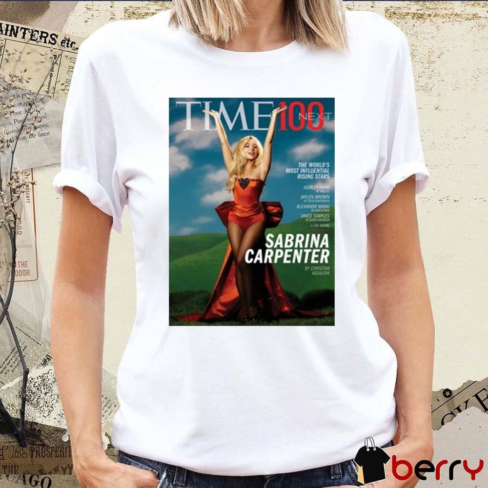 Lucy Feldman Time 100 Next The World’s Most Influential Rising Stars Sabrina Carpenter Poster 2024 t-shirt