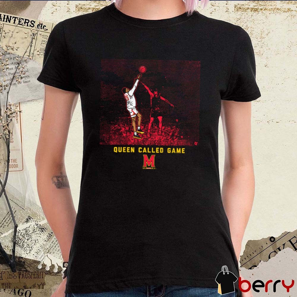 Maryland Terrapins Basketball Derik Queen Called Game 2025 NCAA Big Ten Conference Graphic t-shirt
