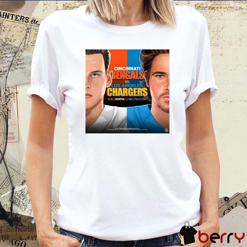 NFL Cincinnati Bengals Vs Los Angeles Chargers A couple 2020 Draftees square off on SNF Poster t-shirt