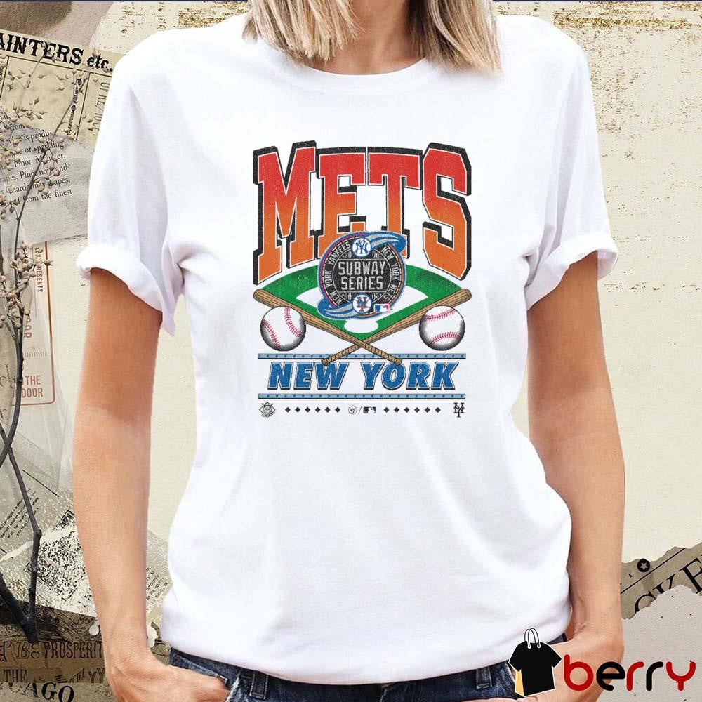 New York Mets MLB Straight Shot Subway Series 2000 Vintage t-shirt