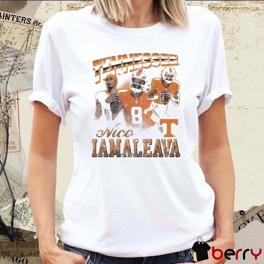 Nico Iamaleava Tennessee Volunteers NCAA 90s Graphic t-shirt