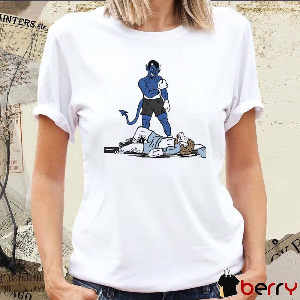 North Carolina Tar Heels Vs Duke Blue Devils D Knockout t-shirt