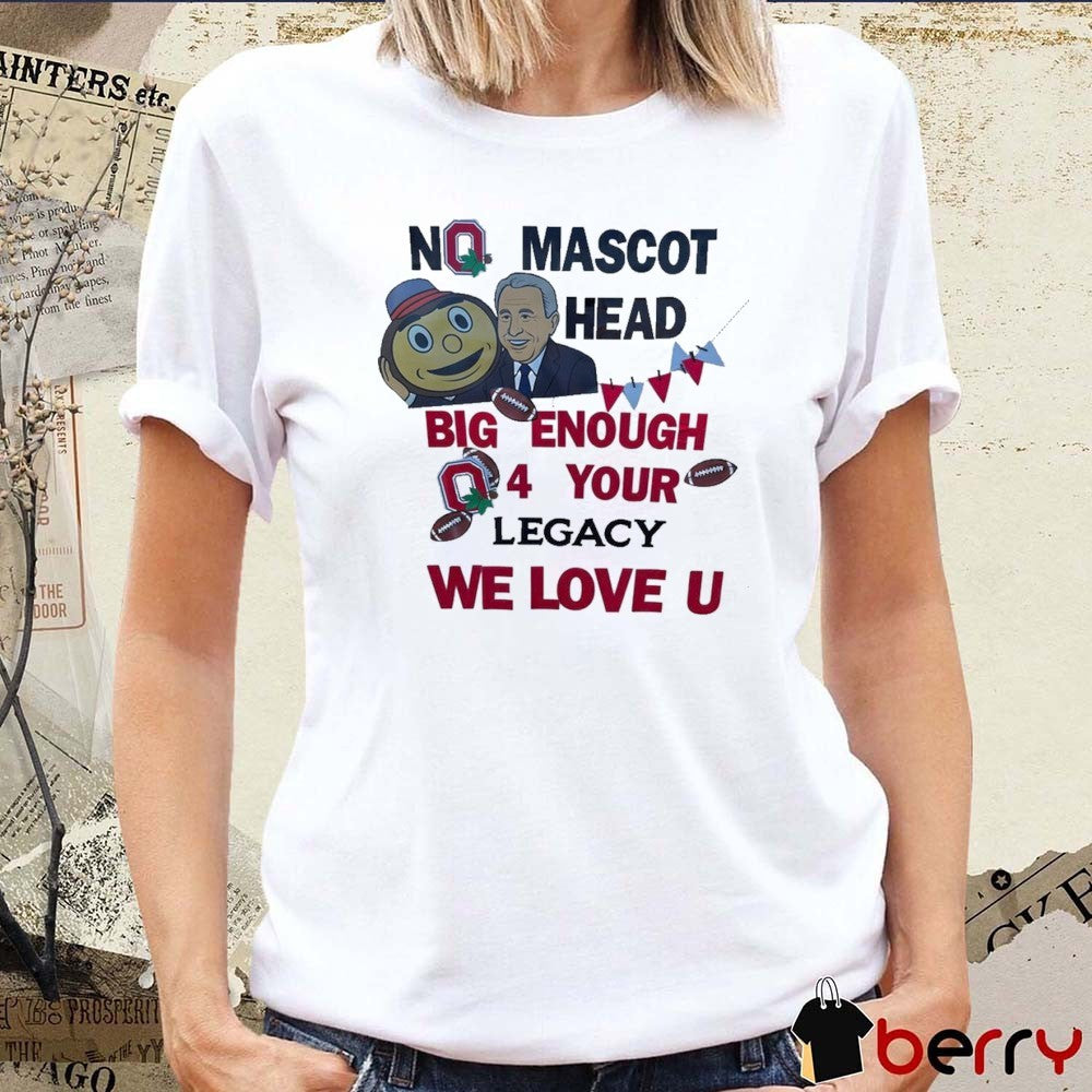 Ohio State Buckeyes Thank You Lee Corso Mascot Head Big Enough 4 Your Legacy We Love U t-shirt