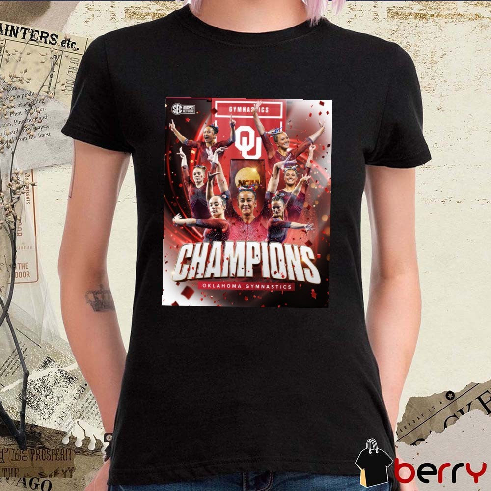 Oklahoma Sooners Gymnastics NCAA Back-to-back National Championships 2026 Poster t-shirt
