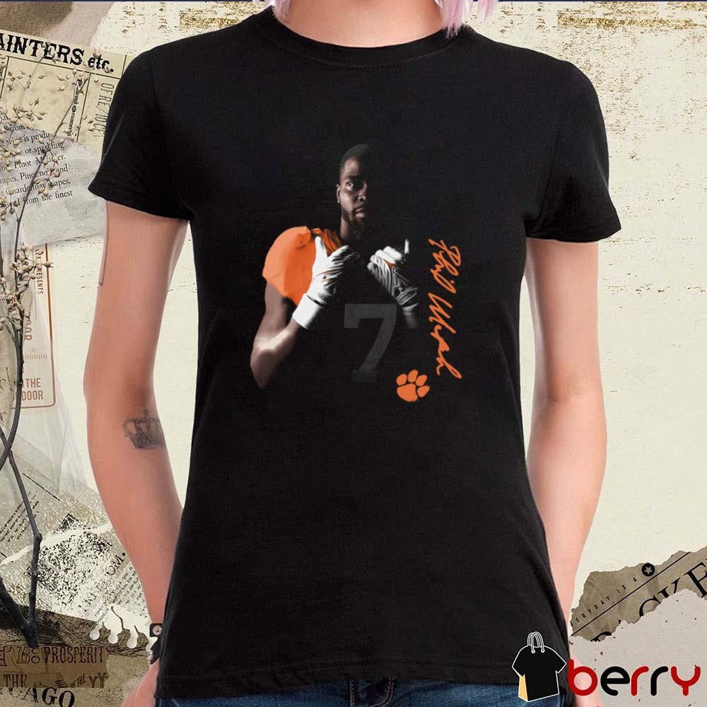 Phil Mafah Spotlight Clemson Tigers football Signature t-shirt