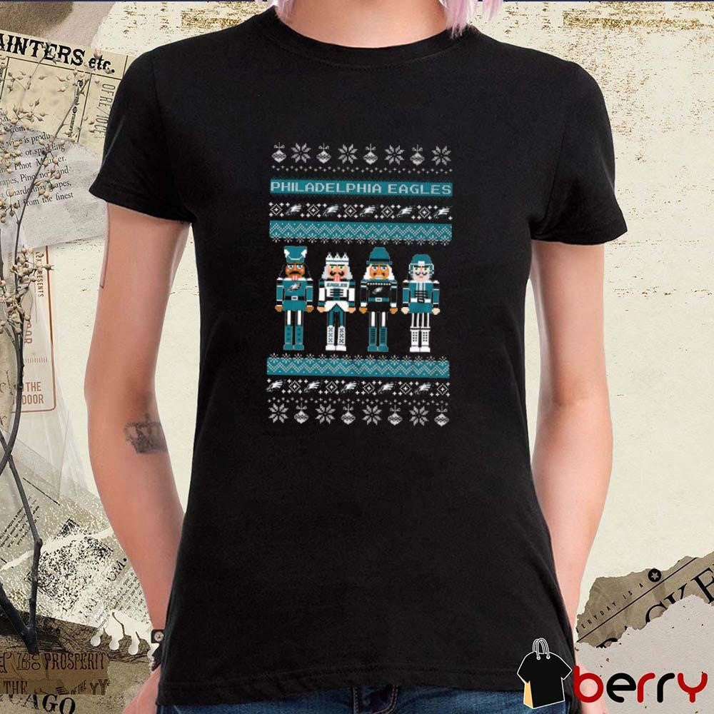 Philadelphia Eagles Holiday Nutcracker NFL Ugly Christmas Sweater 2024 t-shirt