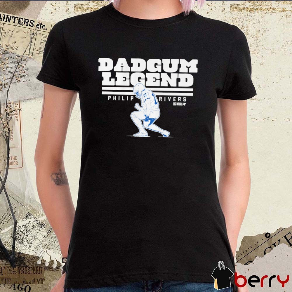 Philip Rivers Dadgum Legend Indianapolis Colts NFL t-shirt