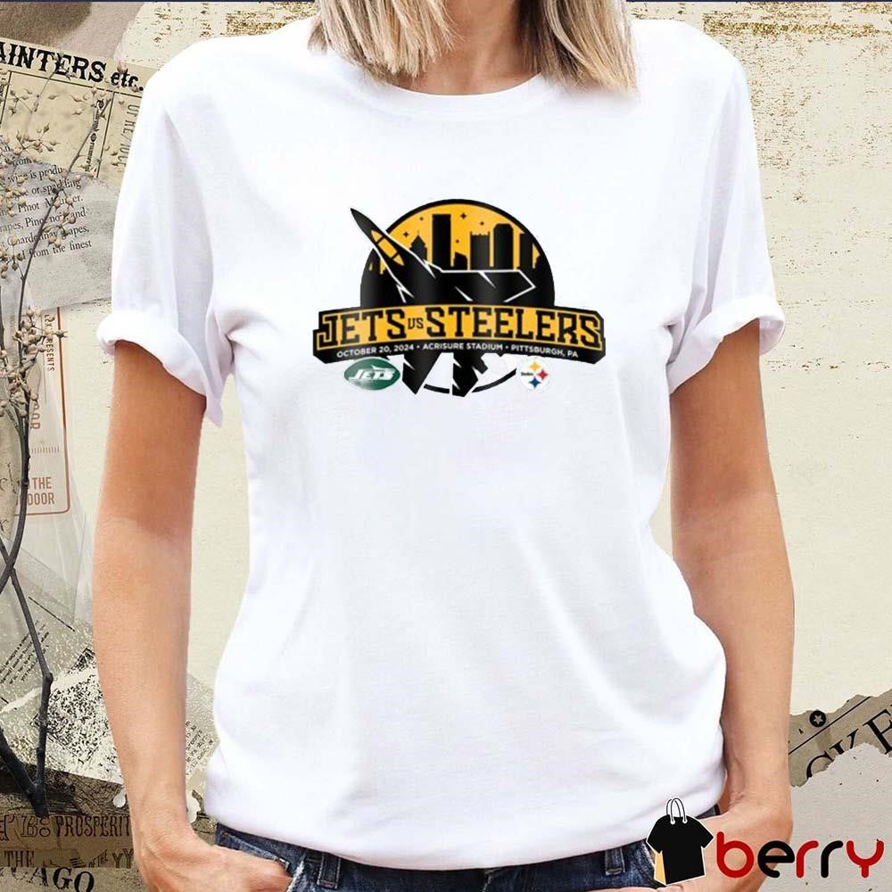 Pittsburgh Steelers vs. New York Jets 10 20 2024 Game Day Acrisure Stadium t-shirt