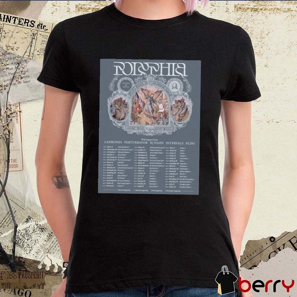 Polyphia World Tour 2026 September 05 Dallas TX September 08 Albuquerque NM Poster t-shirt