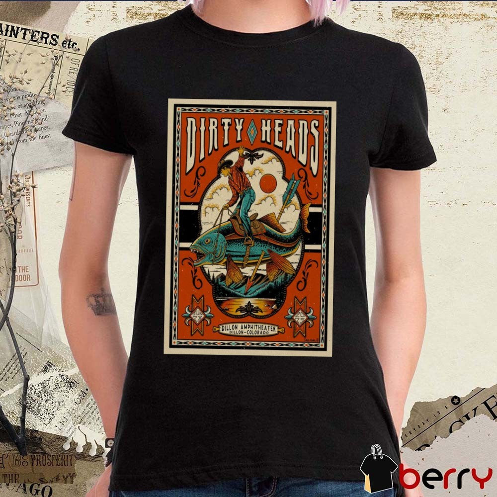Poster Dirty Heads Tour Dillon Amphitheater Dillon Colorado June 28 2025 t-shirt