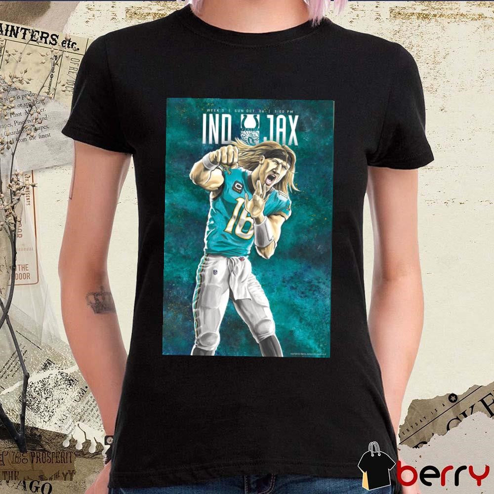 Poster Week 5 NFL Jacksonville Jaguars vs Indianapolis Colts Oct 6-2024 Painting t-shirt