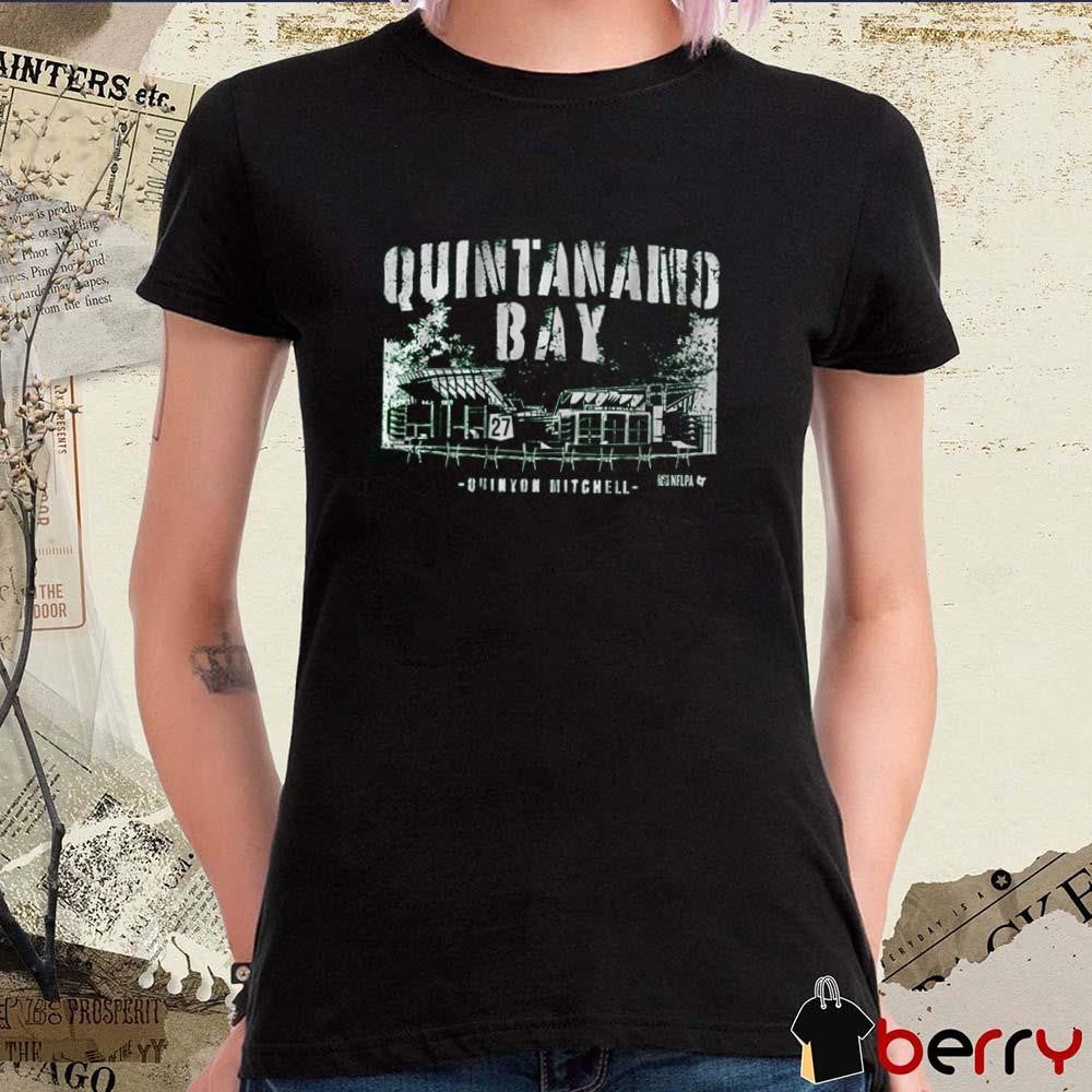 Quinyon Mitchell Quintanamo Bay Philadelphia Eagles NFL t-shirt