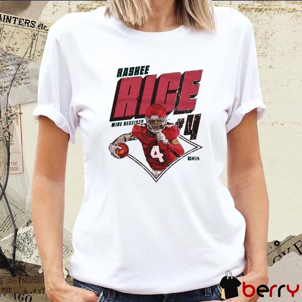 Rashee Rice #4 Kansas City Chiefs NFL Diamond Wide Receiver t-shirt