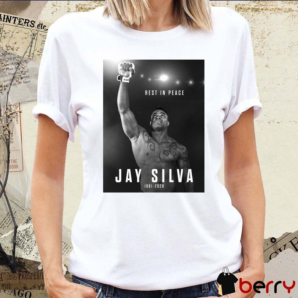 Rest In Peace Jay Silva 1981 – 2026 Uriah Hall Poster t-shirt