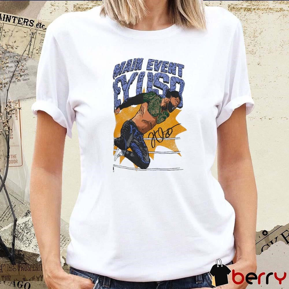 Ripple Junction Main Event Jey Uso Illustrated Yeet Signature WWE 2025 Graphic t-shirt