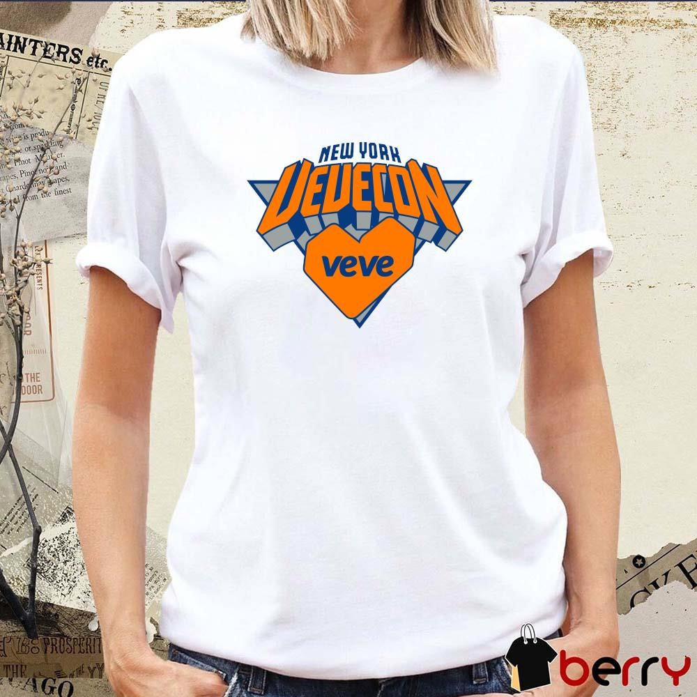 Rock 2 Burn New York Veve Con Veve New York Knicks logo 2024 t-shirt