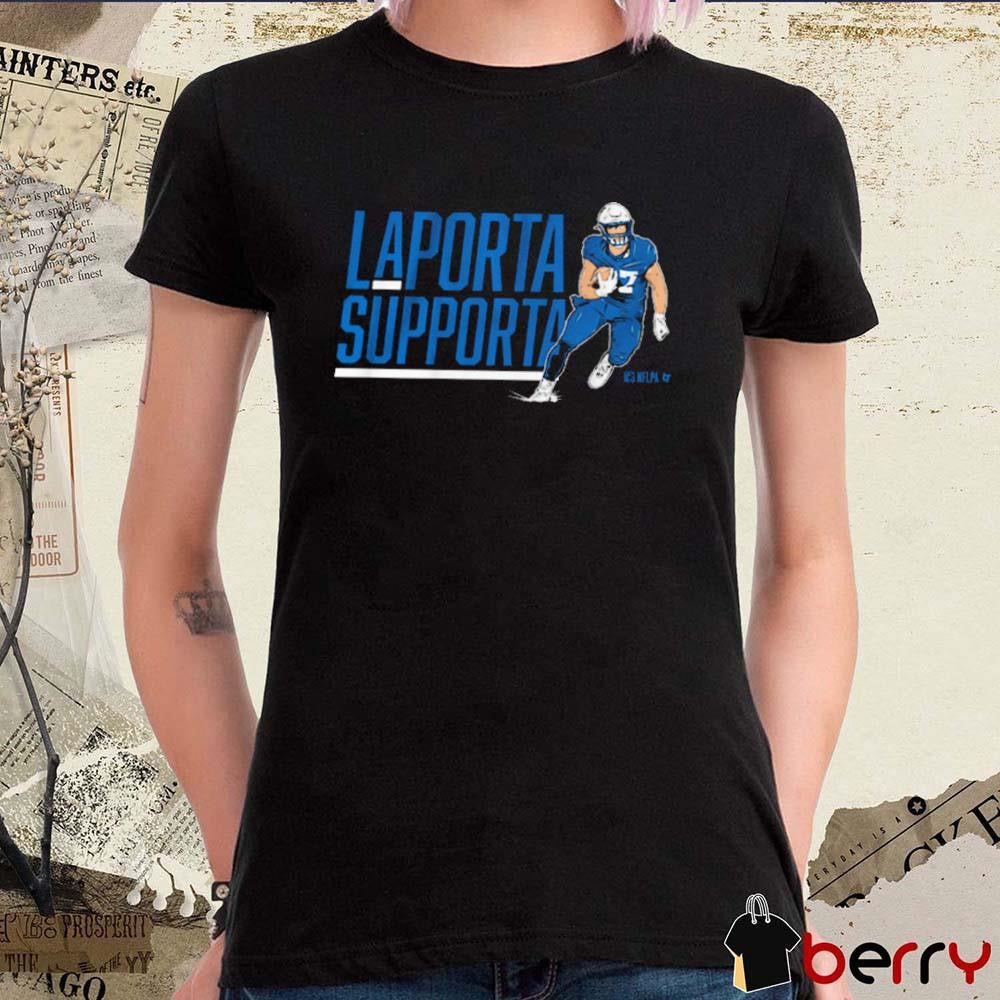 Sam LaPorta Supporta Detroit Lions NFL t-shirt