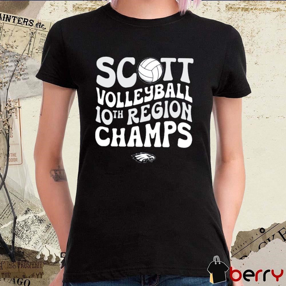 Scott Volleyball 10th Region Champs 2024 t-shirt