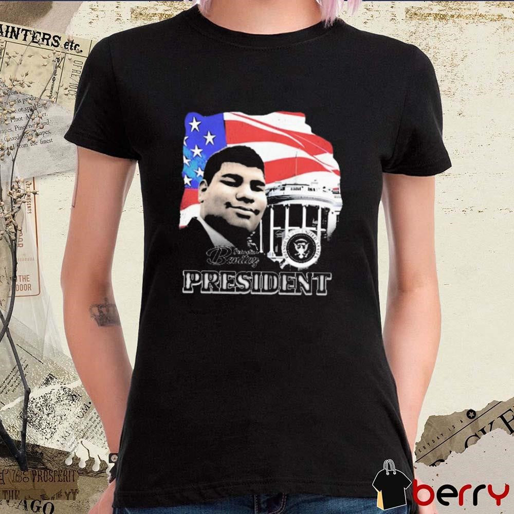 Sebastian Benitez For President 2024 Vintage USA Flag t-shirt