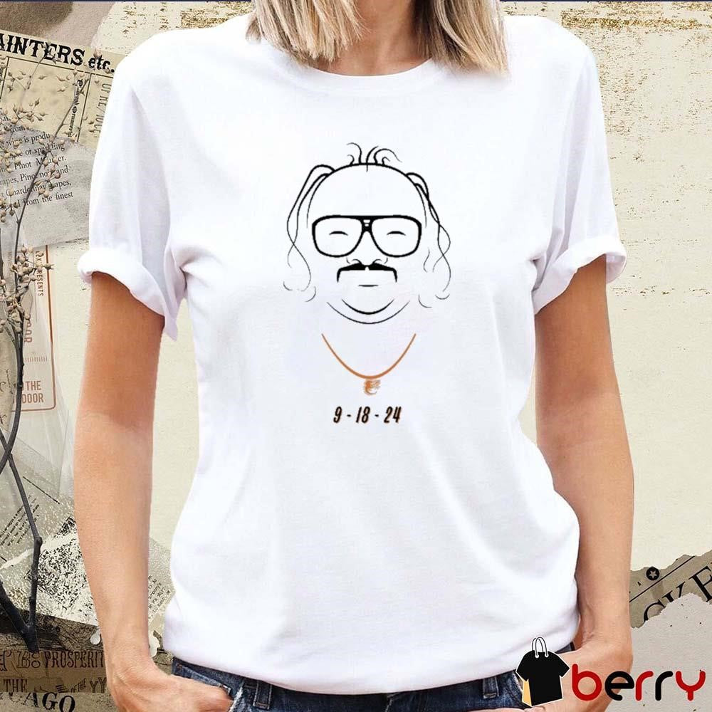 Stavros Halkias Baltimore Orioles 9 18 24 t-shirt