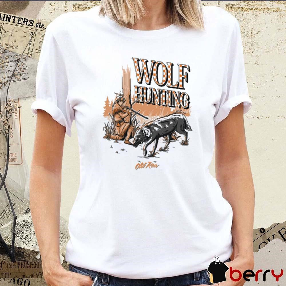 TN Wolf Hunting Pocket Tennessee Volunteers Painting t-shirt