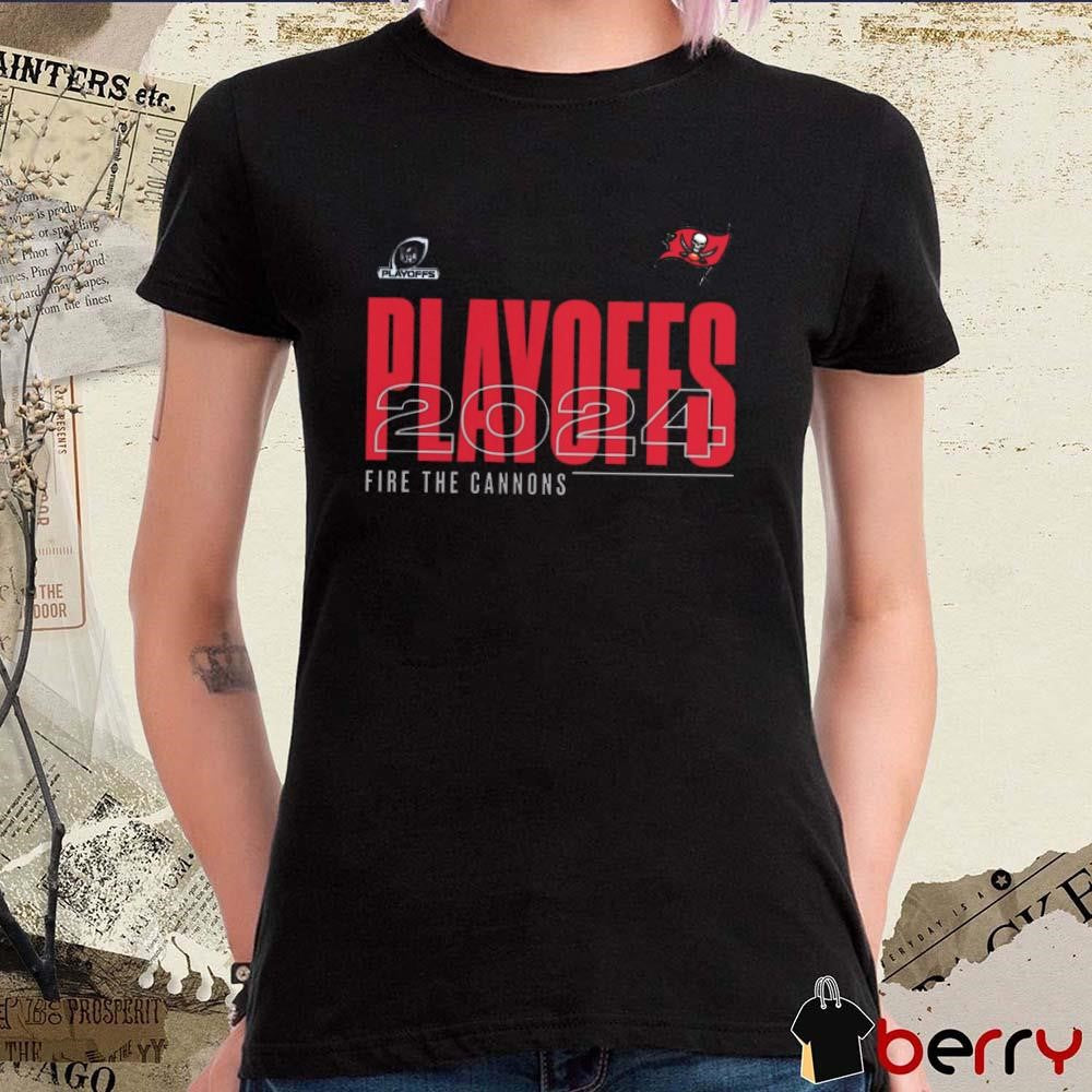 Tampa Bay Buccaneers Vs New Orleans Saints 2024 NFL Playoffs Fire The Cannons t-shirt