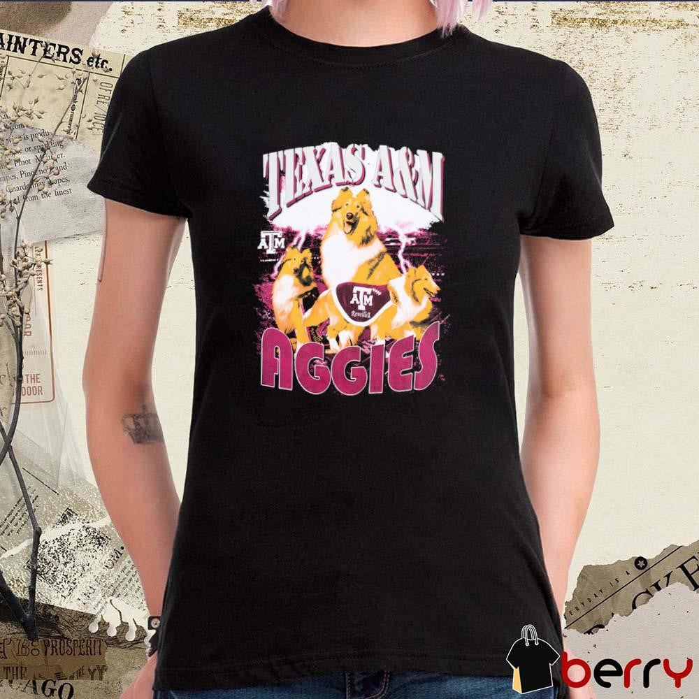 Texas A&M Aggies Reveille Dogs NCAA t-shirt