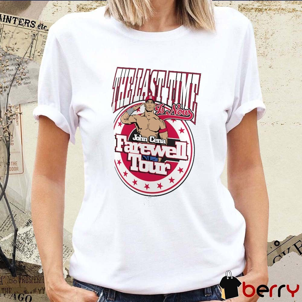 The Last Time Is Now John Cena Farewell Tour 2025 Dayton WWE t-shirt