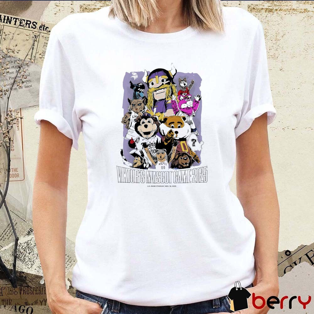 Viktor’s Mascot Game 2025 U.S. Bank Stadium on November 16 2025 t-shirt