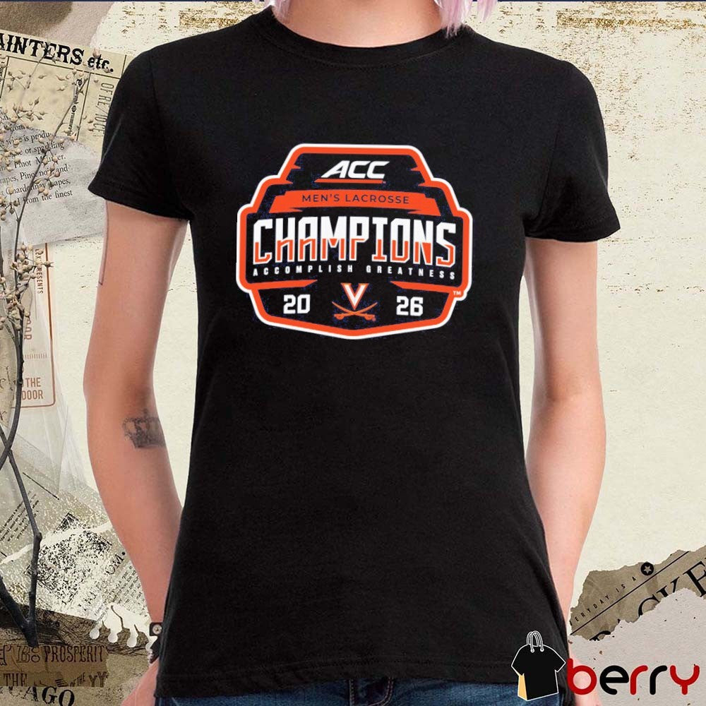 Virginia Cavaliers 2026 ACC Men’s Lacrosse Tournament Champions Locker Room t-shirt