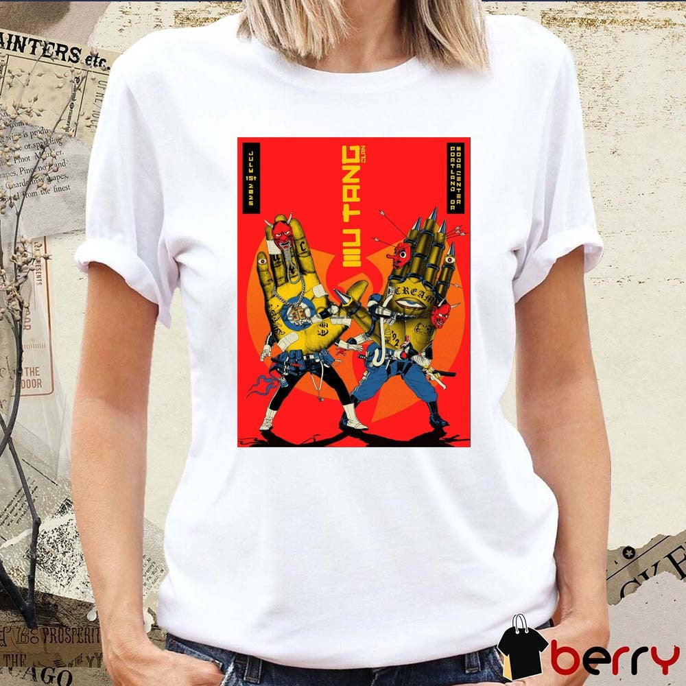 Wu Tang Clan July 1st 2025 Oregon at the Moda Center In Portland OA Poster t-shirt