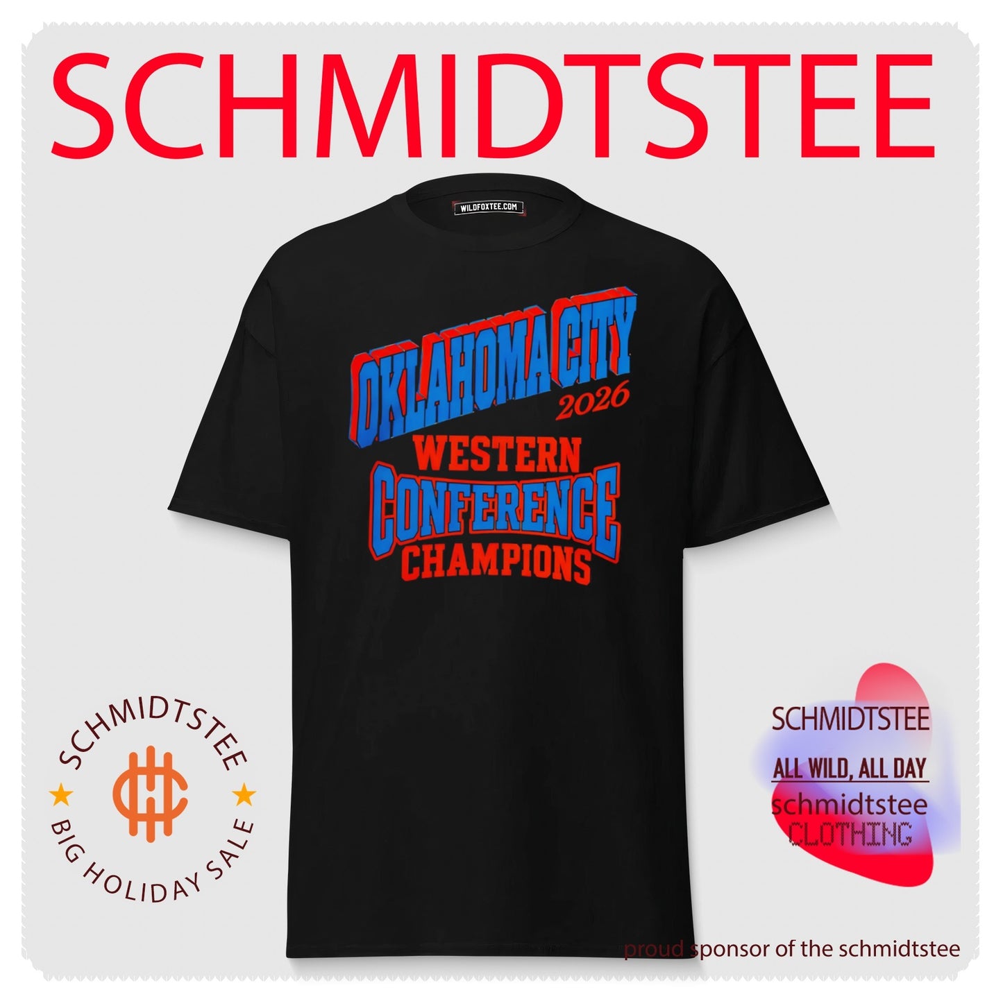 Okc Thunder Western Conference Champions classic shirt